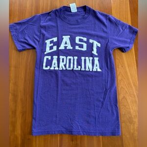 Jerzees Purple East Carolina Adult Tee